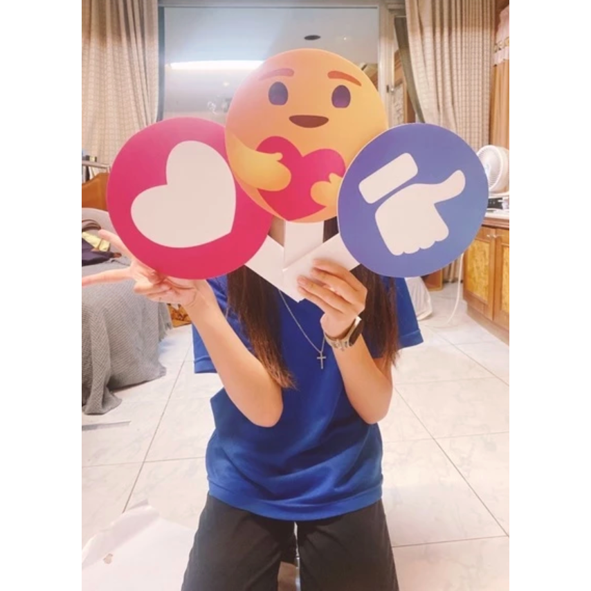 <臺灣出貨>ig 心情手拿板-婚禮 拍照道具 拍照手舉牌 FB對話框 拍照手拿板 拍照框 直播道具 拍照道具 打卡板-細節圖5