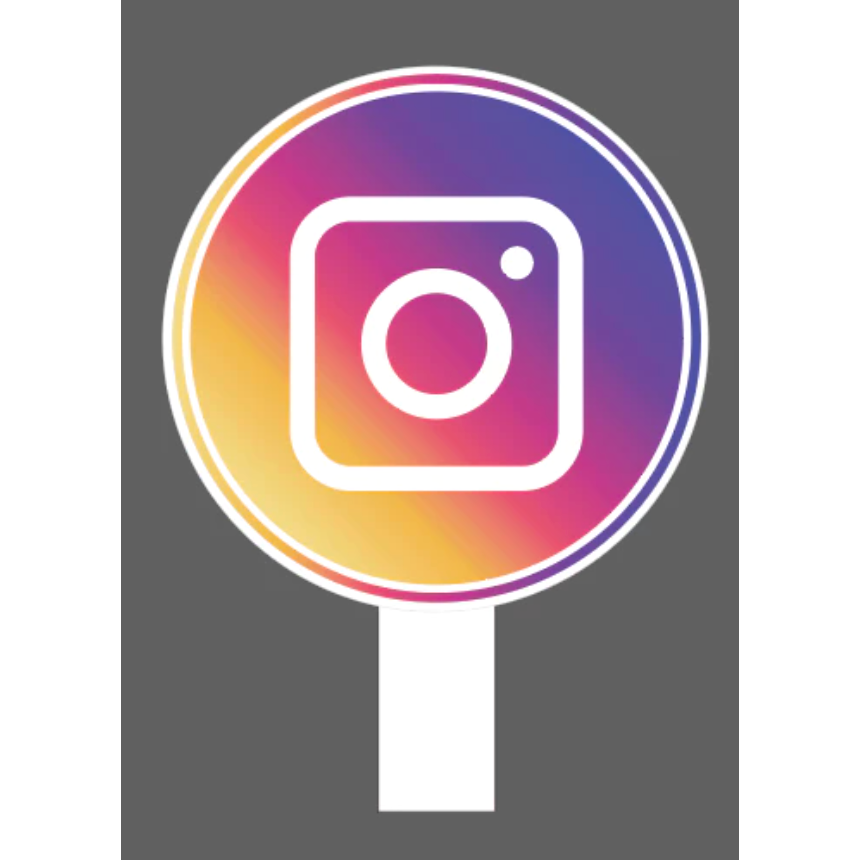 <臺灣出貨>ig 心情手拿板-婚禮 拍照道具 拍照手舉牌 FB對話框 拍照手拿板 拍照框 直播道具 拍照道具 打卡板-規格圖3