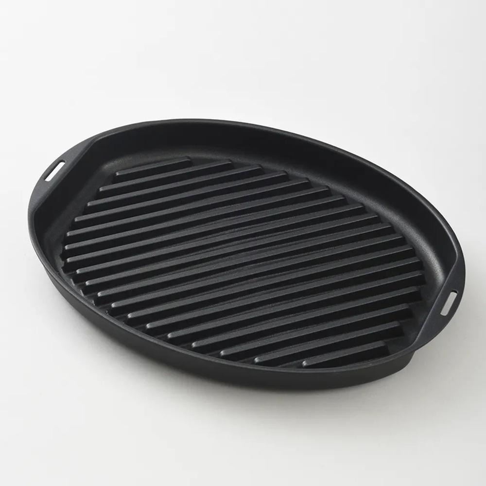現貨 福利品【日本BRUNO】BOE053-GRILL 橢圓形波紋煎盤(職人款專用配件)-細節圖4