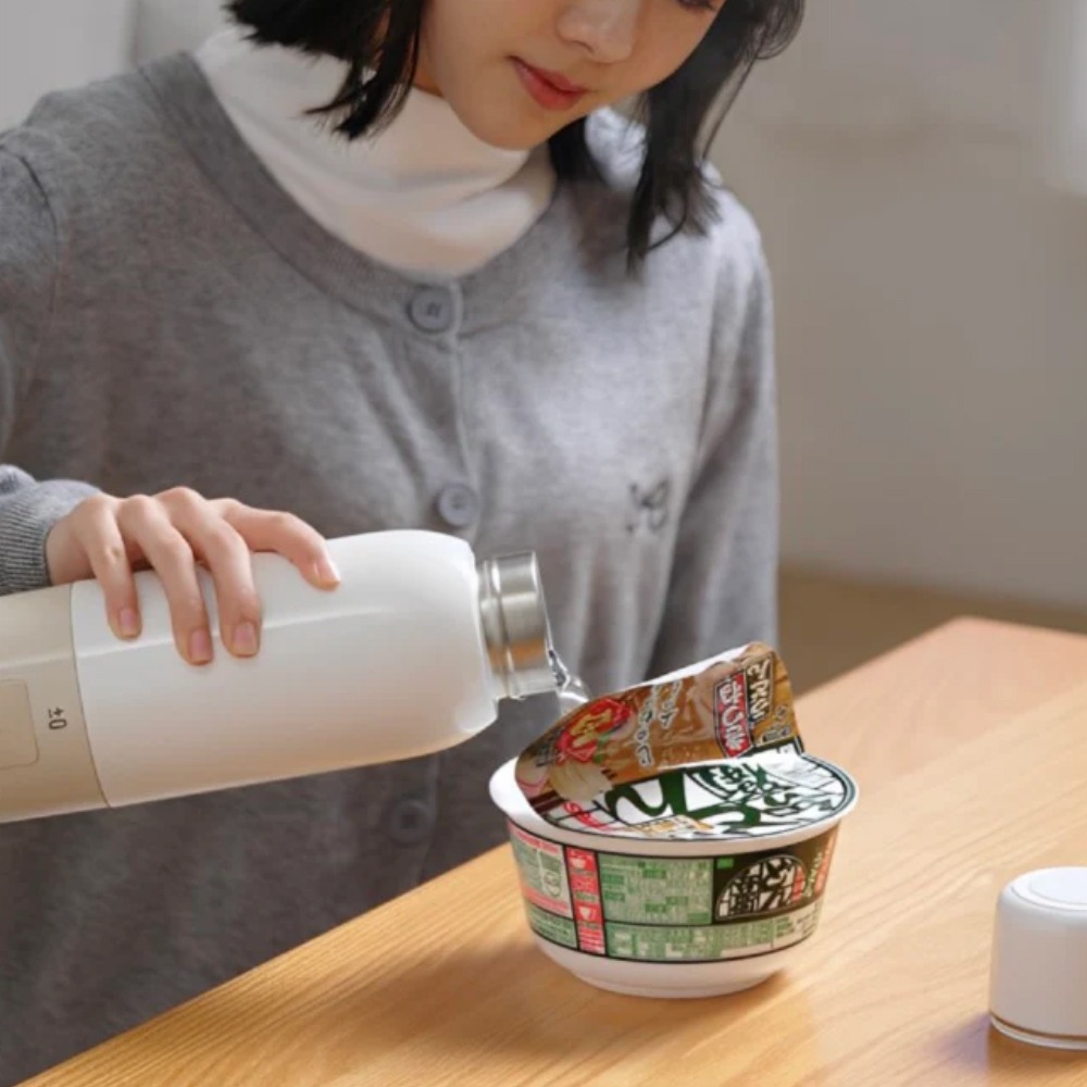 日本正負零±0 真空熱控保溫杯600ml 國際電壓 出國用 控溫杯 快煮杯 保溫壺【要加熱或是控溫就要插電使用】-細節圖4