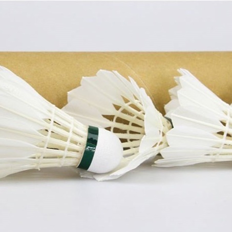 ［大量現貨網友好評］羽毛球 羽球 無標羽球 耐打羽球 羽球練習球 無標比賽訓練用羽毛球對標 無貼標羽球 批發羽球-細節圖5