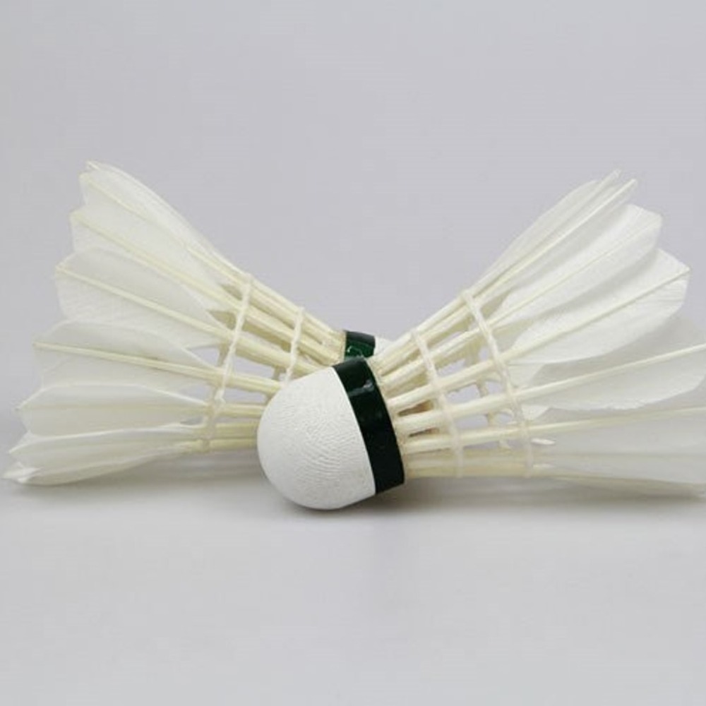 ［大量現貨網友好評］羽毛球 羽球 無標羽球 耐打羽球 羽球練習球 無標比賽訓練用羽毛球對標 無貼標羽球 批發羽球-細節圖6