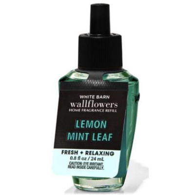 【Baby Studio】BBW Lemon Mint Leaf 檸檬薄荷葉 精油插電香補充瓶