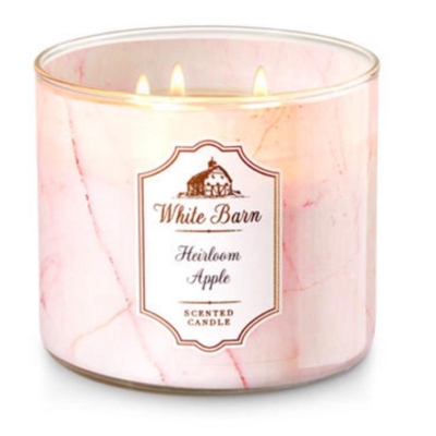 【Baby Studio】BBW 經典蘋果 heirloom apple三蕊燭芯 香氛蠟燭