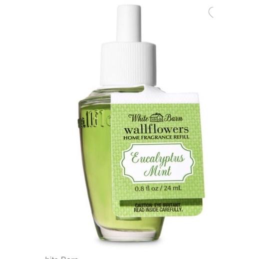 【Baby Studio】BBW 尤加利薄荷 eucalyptus mint插電香補充瓶  24ml-細節圖2