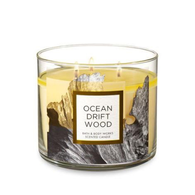 【Baby Studio】 BBW 海洋漂流木 OCEAN DRIFTWOOD 三蕊燭芯 香氛蠟燭