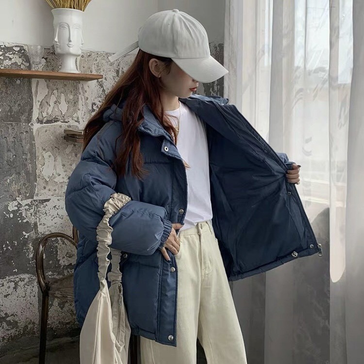 YAFFA韓國連帽麵包羽絨外套 零下鋪棉保暖厚外套 羽絨外套 防潑水外套 連帽保暖外套 加厚麵包外套 情侶款外套-規格圖7