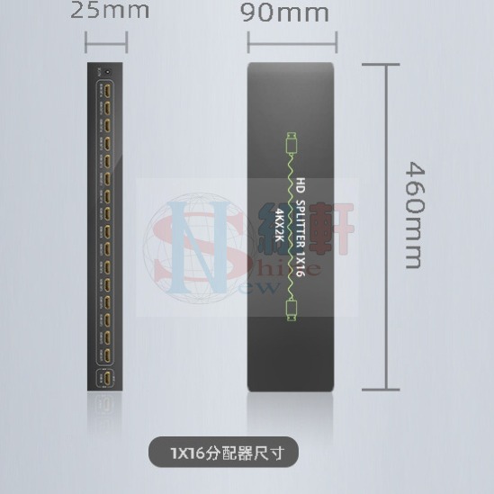 HDMI分配器工程4K分屏器1進4出1進8出出拼接器可支援同顯異顯-細節圖6