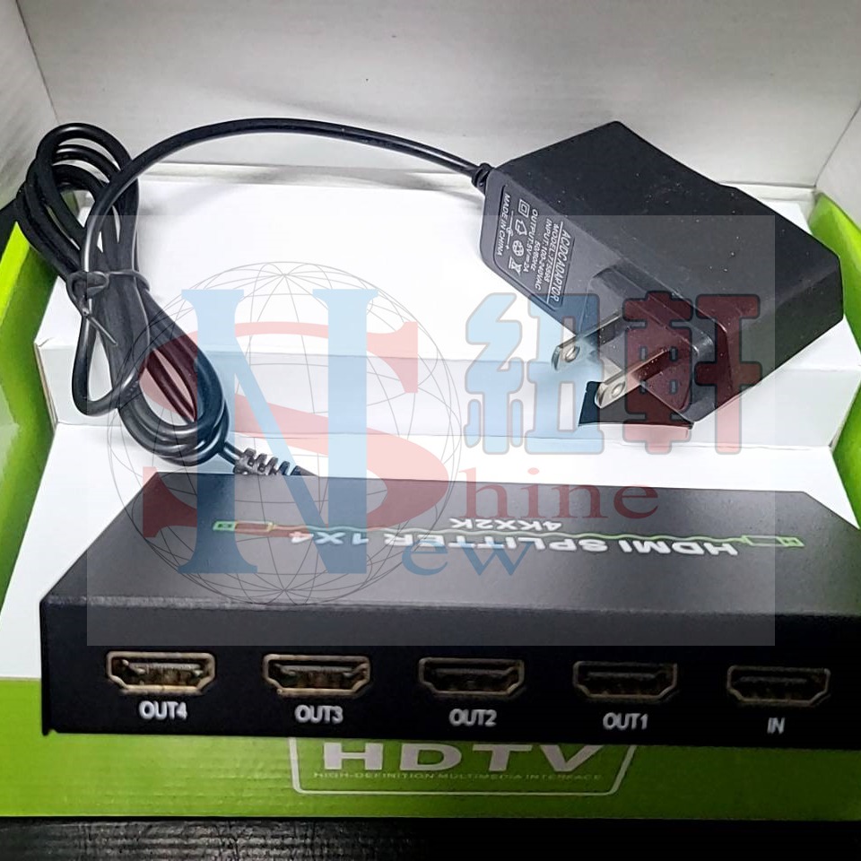 HDMI分配器工程4K分屏器1進4出1進8出出拼接器可支援同顯異顯- 紐軒國際