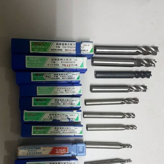 ＣＮＣ 專用　HSS　超硬直柄立銑刀　特賣　現貨　１０支裝-細節圖2