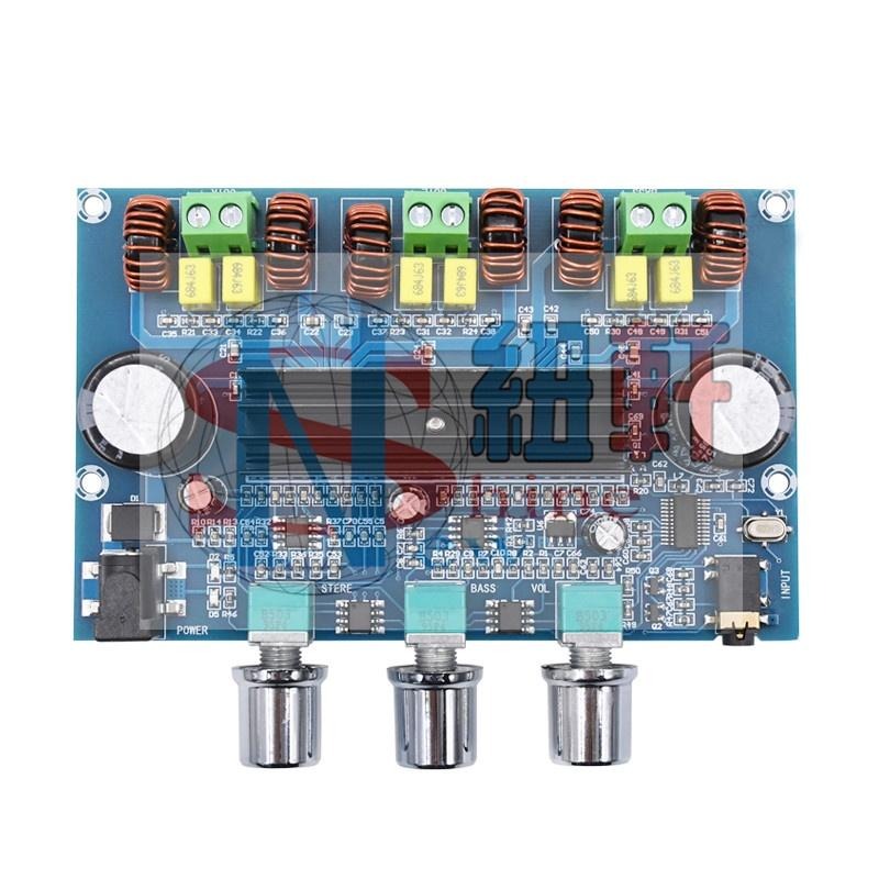2組特惠價台中現貨多組庫存藍牙數字功放板TPA3116D2藍牙5.0大功率雙聲道全新改版2*50W左右聲道-細節圖3
