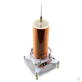 台中現貨新產品DIY音樂特斯拉線圈 隔空點燈等離子喇叭 diy電子製作焊接成贈一螢光燈管-細節圖3