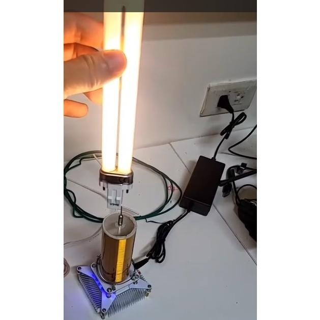 台中現貨新產品DIY音樂特斯拉線圈 隔空點燈等離子喇叭 diy電子製作焊接成贈一螢光燈管-細節圖9