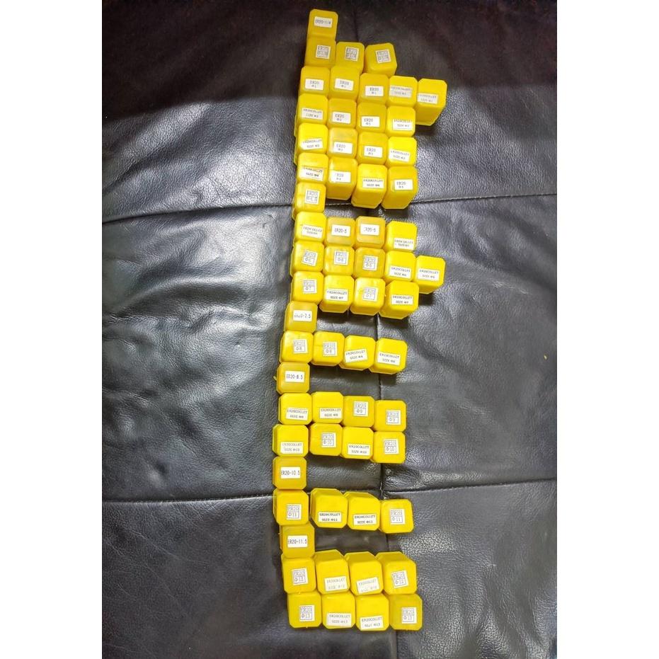 台中現貨 ER20筒夾1mm~13mm 包括3.175mm 和0.5MM尺寸-細節圖5