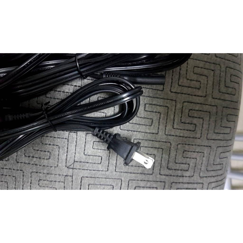 台中現貨UL純銅美標雙孔八字尾 二芯8字尾插頭 美規電視機檯燈電源線SPT-2-細節圖3