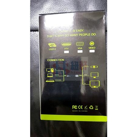 台中現貨 USB轉HDMI+VGA筆記本轉接器二合一雙口支援同時輸出usb to hdmi-細節圖8