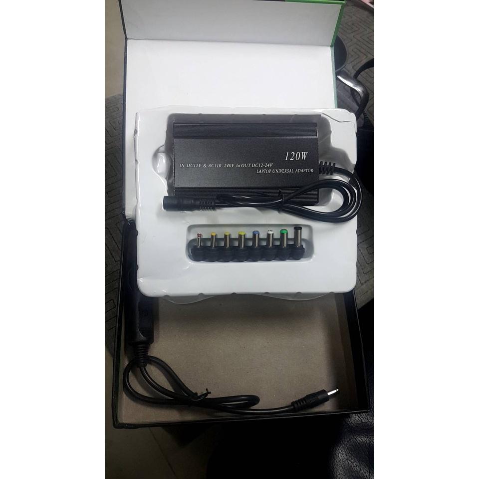 台中現貨120W 車用和家用( 可插點菸器和市電) 兩用電源適配器多功能筆記本電源充電器筆記本電源 也可調節12V~24-細節圖5