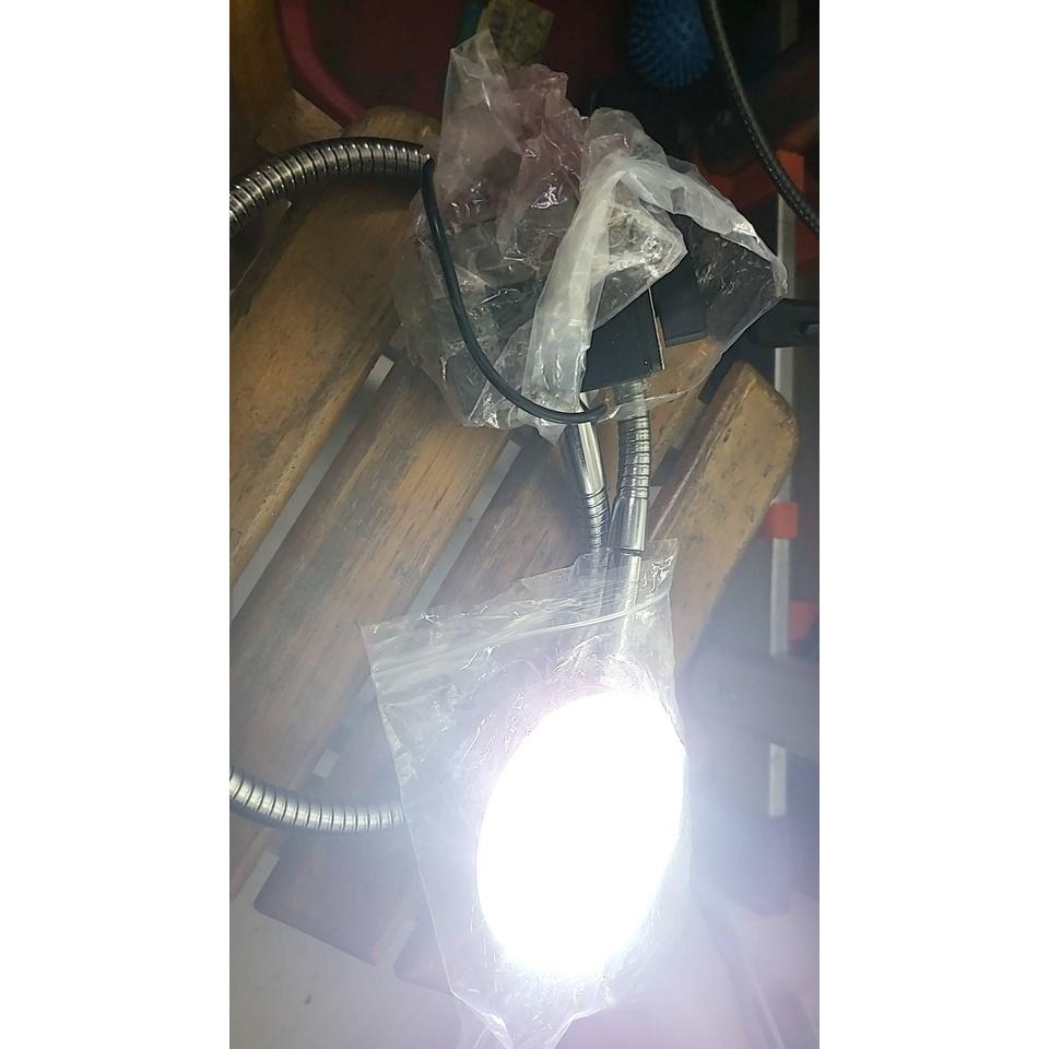 台中現貨 超級亮9W 磁力開關底座LED 700MM長  360度金屬軟管 工作機檯燈  110V 220V皆可用台中現-細節圖8