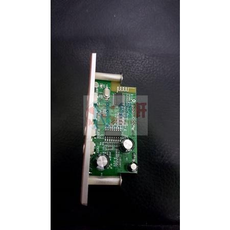 台中現貨12V帶功放2X25W MP3解碼板帶遙控錄音通話無損主機板藍牙5.0 銀白款-細節圖2
