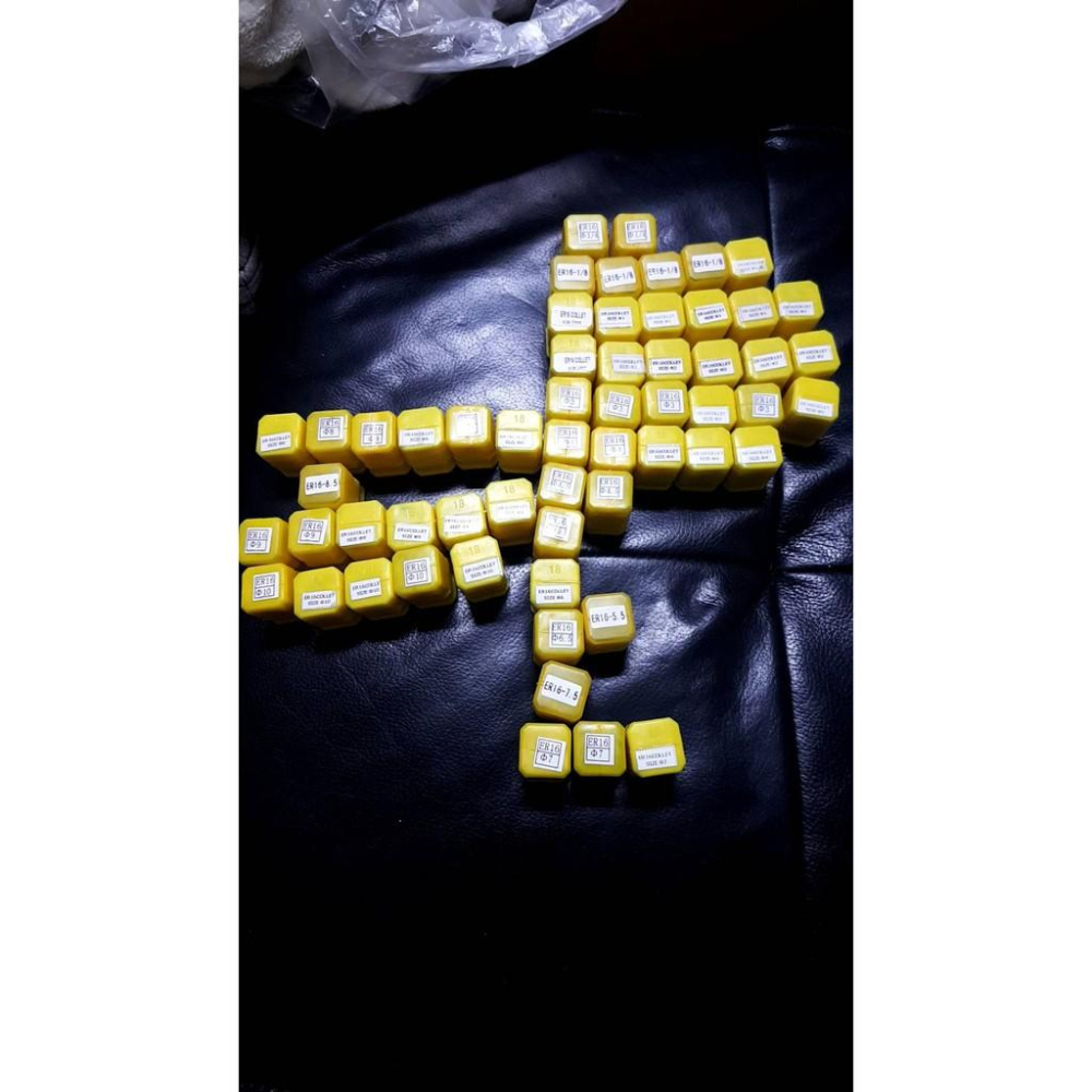 台中現貨 er 16 筒夾 1mm~10mm,1/8 各型號 套裝-細節圖2