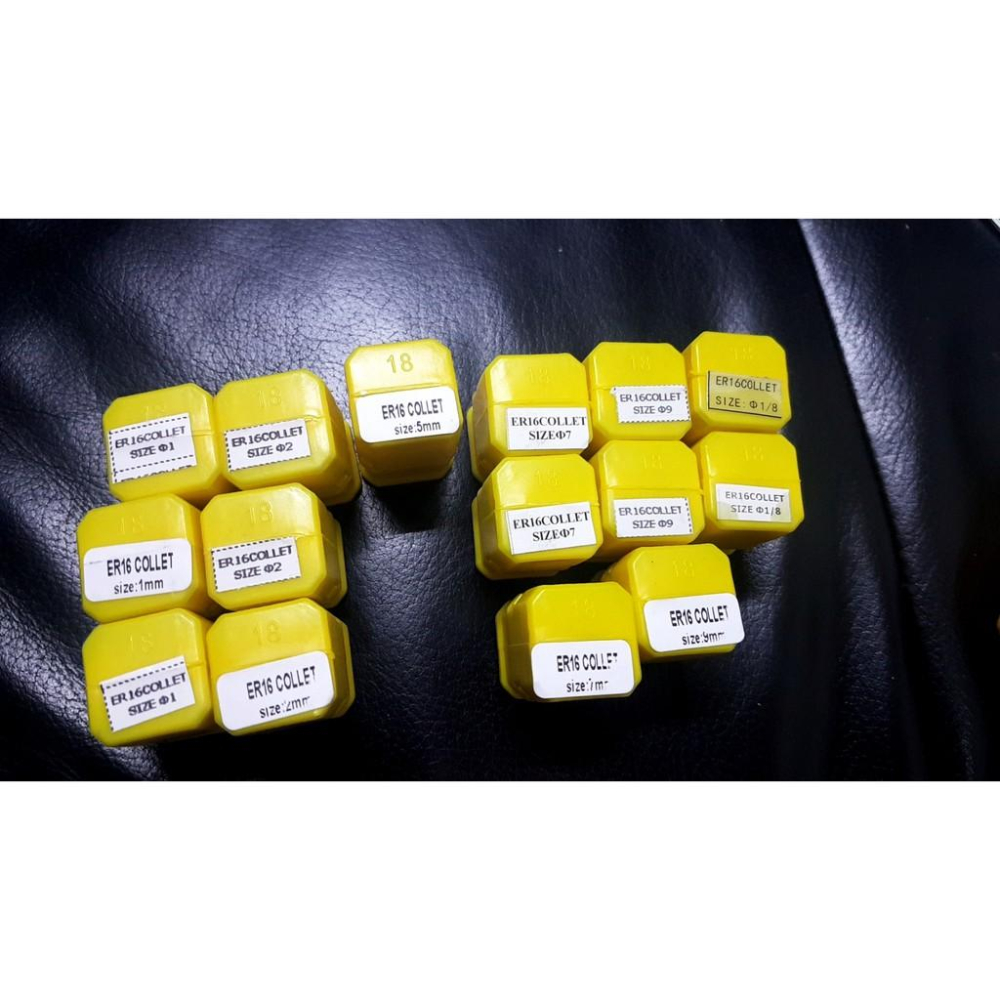 台中現貨 er 16 筒夾 1mm~10mm,1/8 各型號 套裝-細節圖3