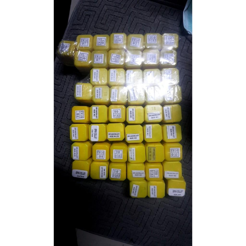 台中現貨 er 16 筒夾 1mm~10mm,1/8 各型號 套裝-細節圖6