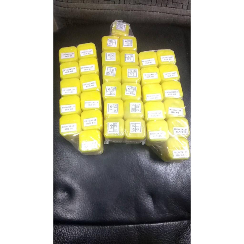 台中現貨 ER20筒夾1mm~13mm,1/8,1/4, 1.5~9.5mm-細節圖4