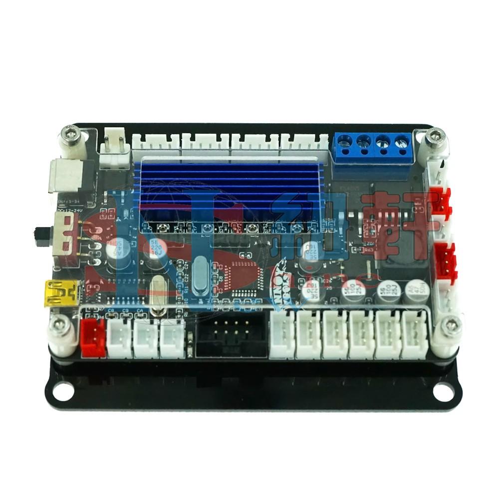 台中現貨紐軒 V.3.0, V3.1 , V4.0, V5.0 和支援4軸 主板 支援主軸和雷雕-細節圖4