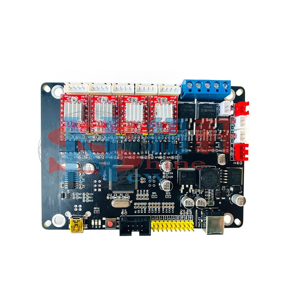 台中現貨紐軒 V.3.0, V3.1 , V4.0, V5.0 和支援4軸 主板 支援主軸和雷雕-細節圖5