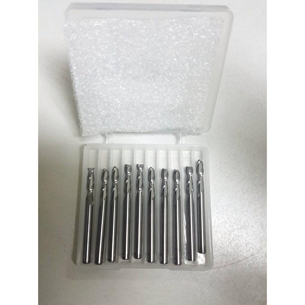 台中現貨 CNC 雙刃銑刀 3.175*12-細節圖2