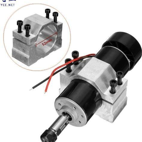 500W直徑52mm高速風冷主軸電機PCB雕刻機主軸ER11配專用電源-細節圖2