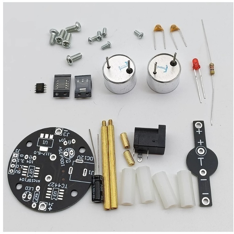 超聲波懸浮 DIY聲波懸浮 電子製作學習套件 科學小實驗駐波套件   散件 綠色-細節圖9