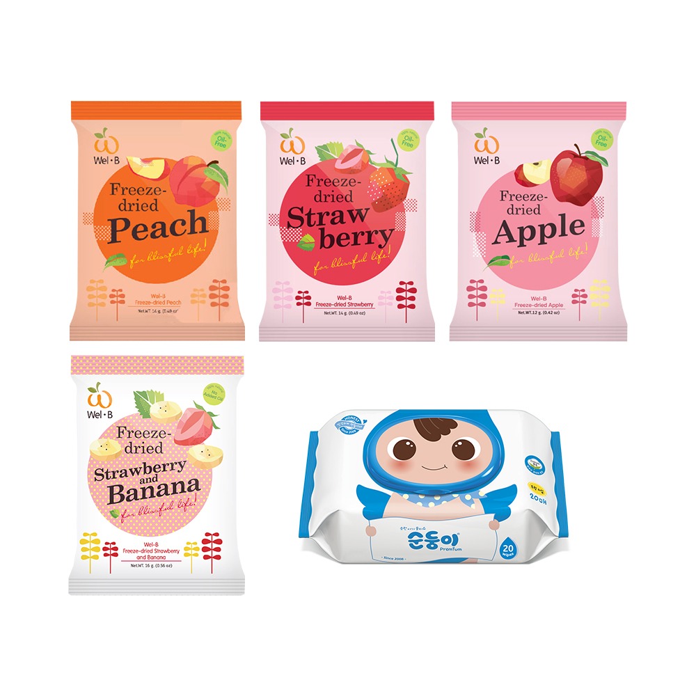 【Wel-B】12M+ 100%鮮果凍乾 冷凍乾燥 無添加 純水果 原汁原味 #隨身包 #攜帶方便 #野餐 #零嘴-規格圖1