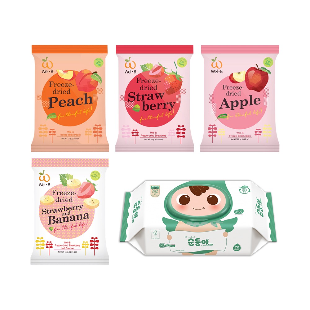 【Wel-B】12M+ 100%鮮果凍乾 冷凍乾燥 無添加 純水果 原汁原味 #隨身包 #攜帶方便 #野餐 #零嘴-規格圖1