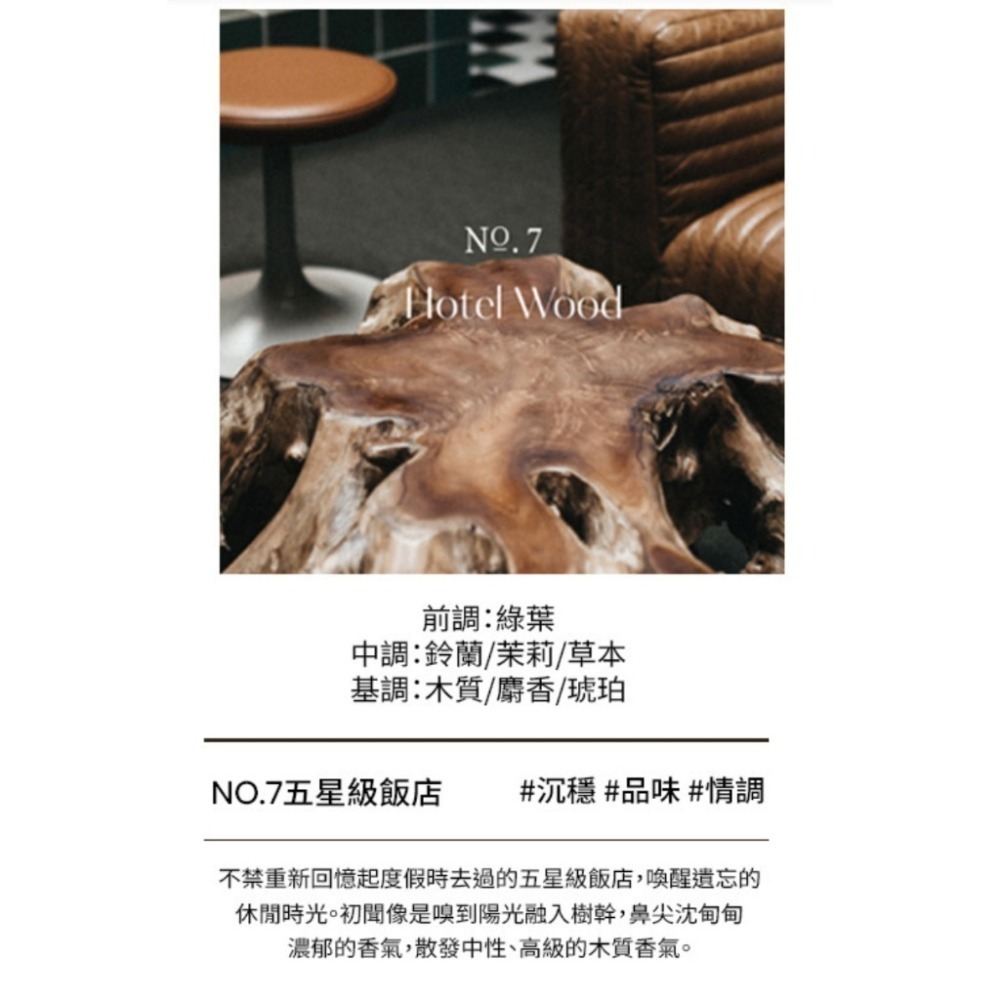 hetras.｜㊣｜沐浴露｜ 飯店木質香｜No. 7-細節圖2