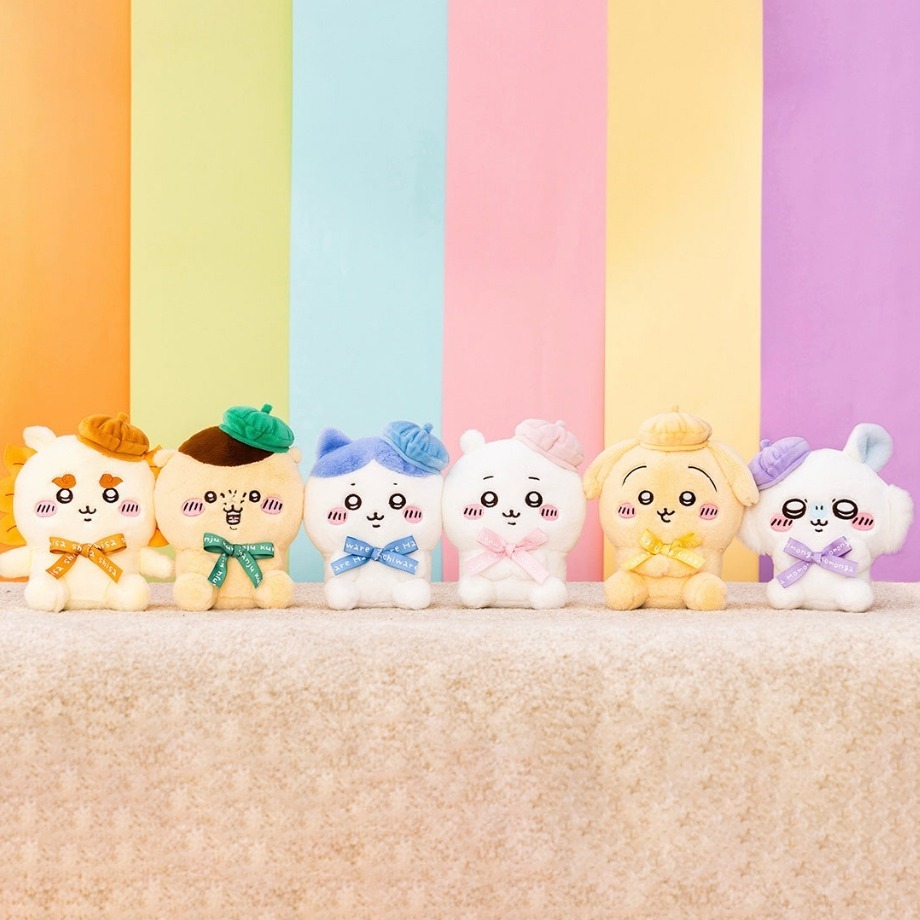 Chiikawa｜㊣｜吉伊卡哇｜ちいかわ｜東京限定｜貝雷帽｜坐姿娃娃-細節圖4