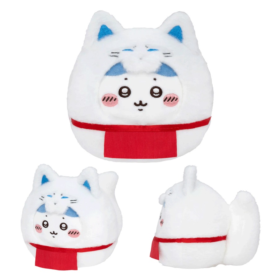 Chiikawa｜吉伊卡哇｜ちいかわ｜㊣｜伏見店限定｜玩偶｜稻荷達摩-規格圖8