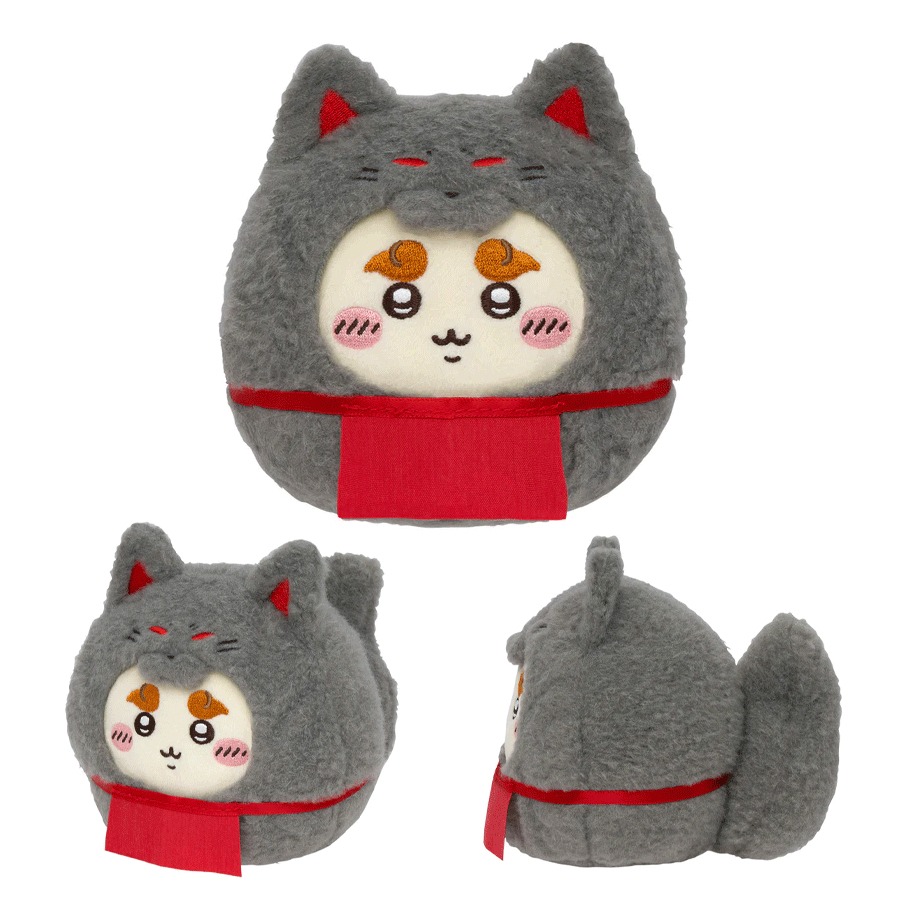 Chiikawa｜吉伊卡哇｜ちいかわ｜㊣｜伏見店限定｜玩偶｜稻荷達摩-規格圖8