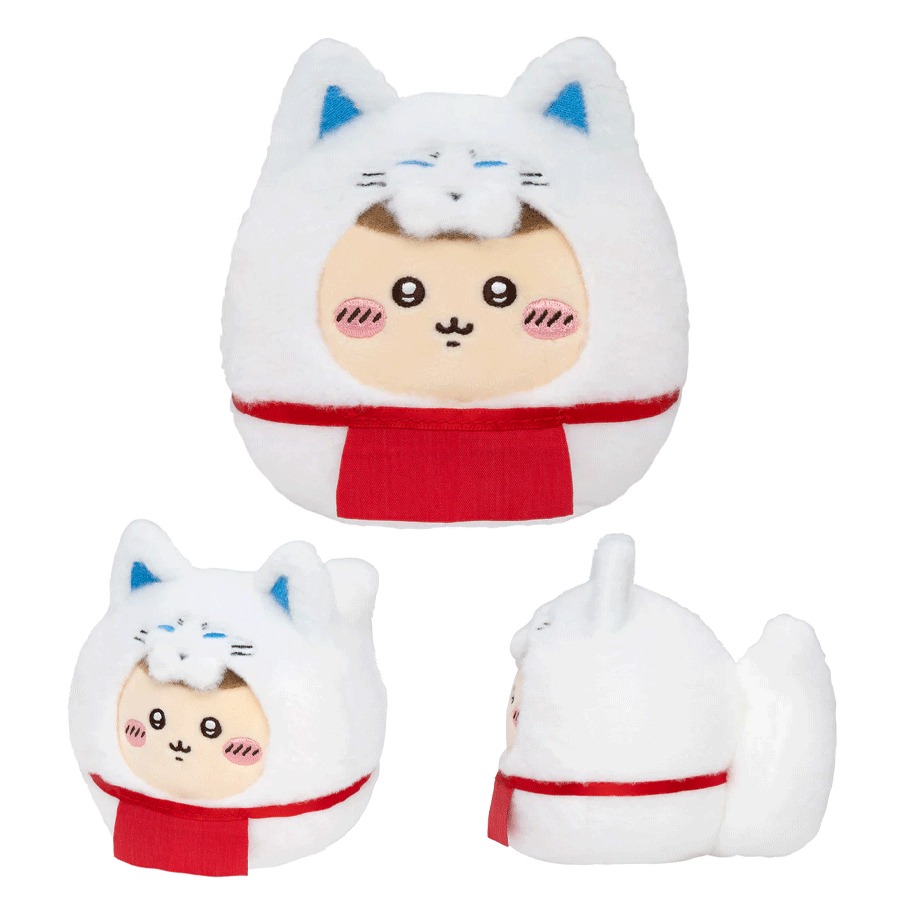 Chiikawa｜吉伊卡哇｜ちいかわ｜㊣｜伏見店限定｜玩偶｜稻荷達摩-規格圖8