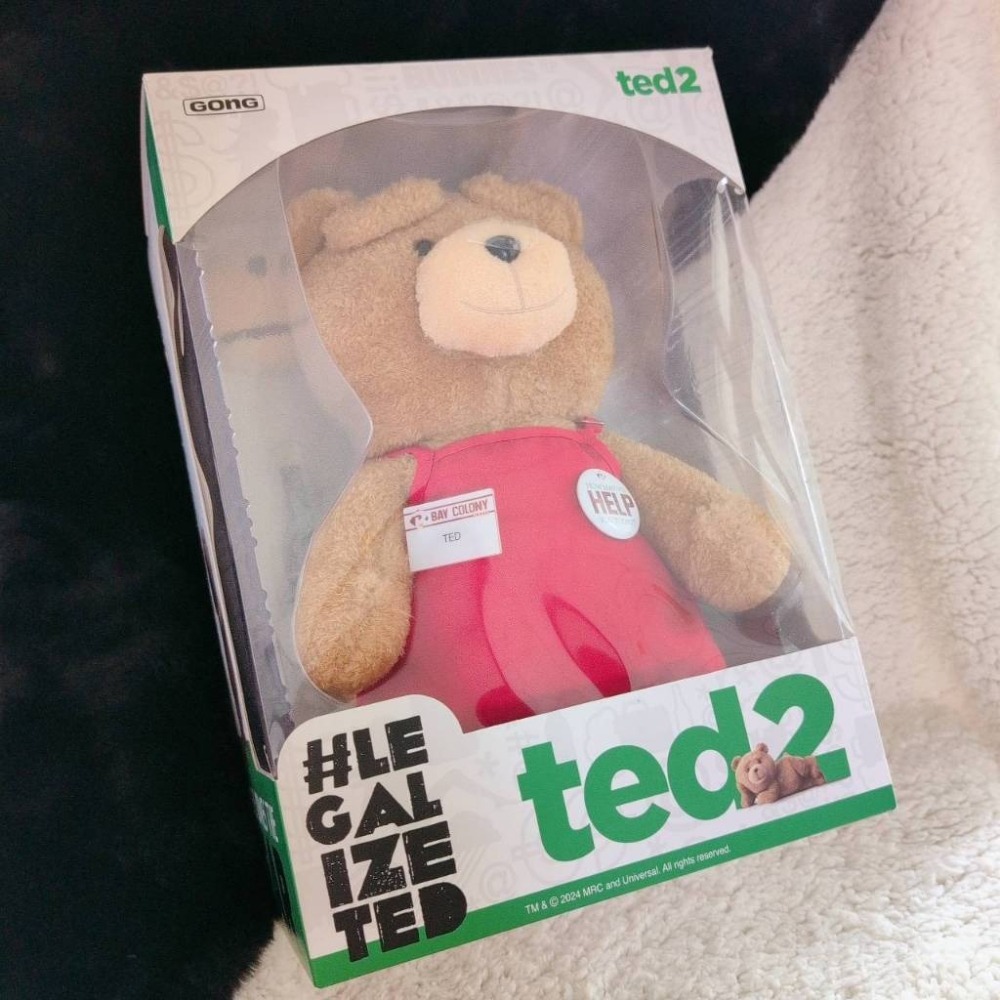 POPMART｜㊣｜泡泡瑪特｜熊麻吉｜TED2｜全身可動玩偶-細節圖6