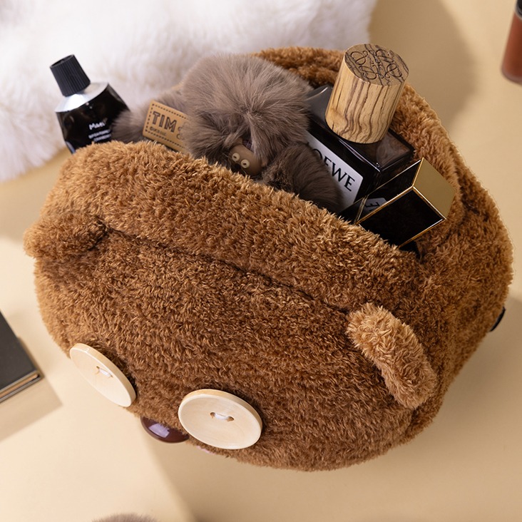 Minions｜㊣｜小小兵｜中國環球｜Bob and Tim熊｜Bobtim周邊｜毛絨收納包｜收納盒-細節圖3