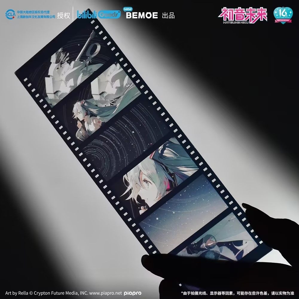 初音未來｜㊣｜16th週年｜生日紀念｜凝聚未來｜膠卷收藏卡-細節圖3