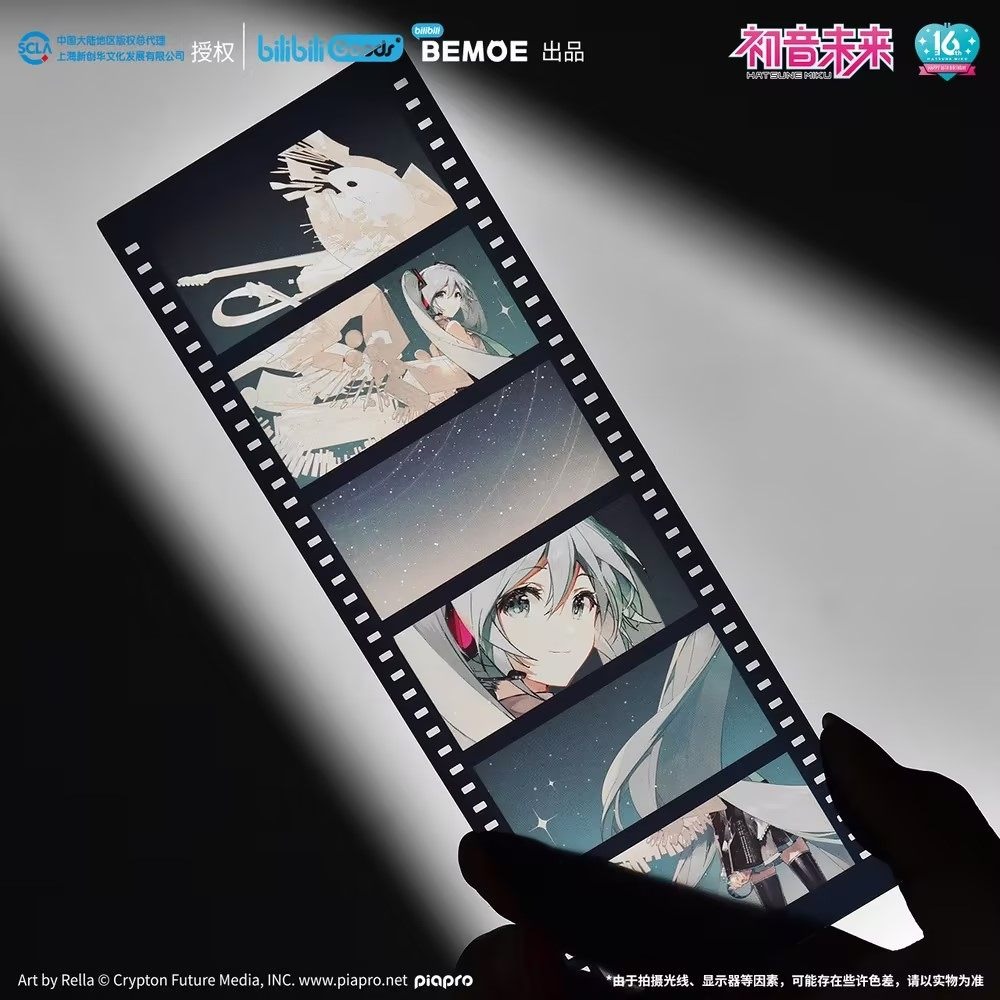 初音未來｜㊣｜16th週年｜生日紀念｜凝聚未來｜膠卷收藏卡-細節圖4