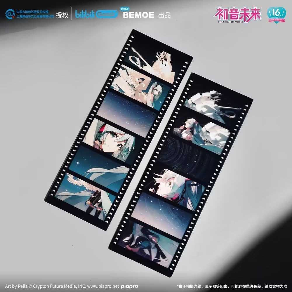 初音未來｜㊣｜16th週年｜生日紀念｜凝聚未來｜膠卷收藏卡-細節圖5