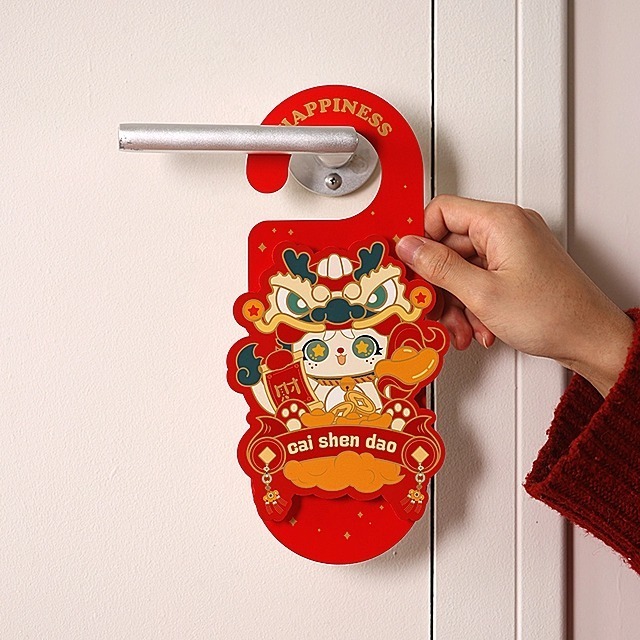 新年｜過年裝飾｜門把手掛-細節圖2
