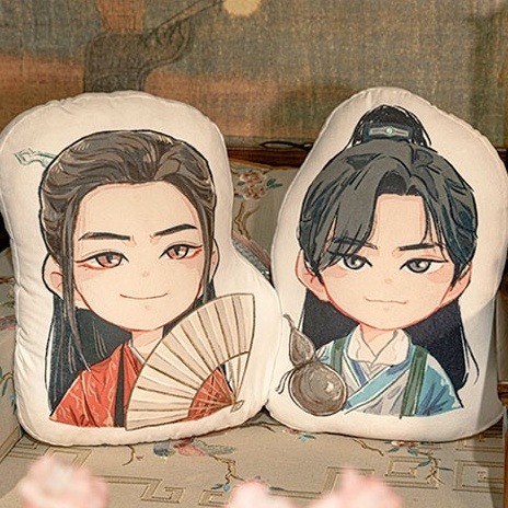 山河令｜㊣｜歪瓜出品｜Q版抱枕-規格圖4