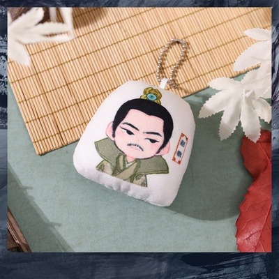 山河令｜㊣｜Rua娃吧｜Q版發聲糰子掛飾｜鑰匙圈-規格圖4