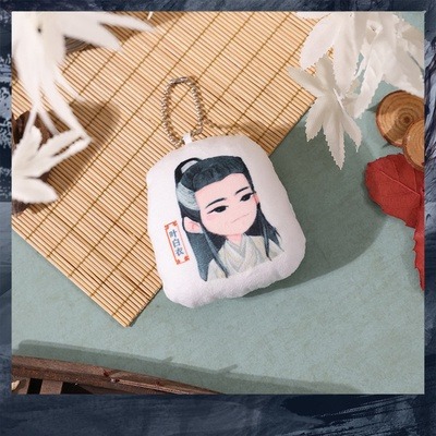 山河令｜㊣｜Rua娃吧｜Q版發聲糰子掛飾｜鑰匙圈-規格圖4