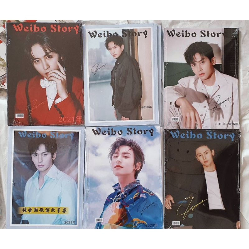 微博｜如圖6本
