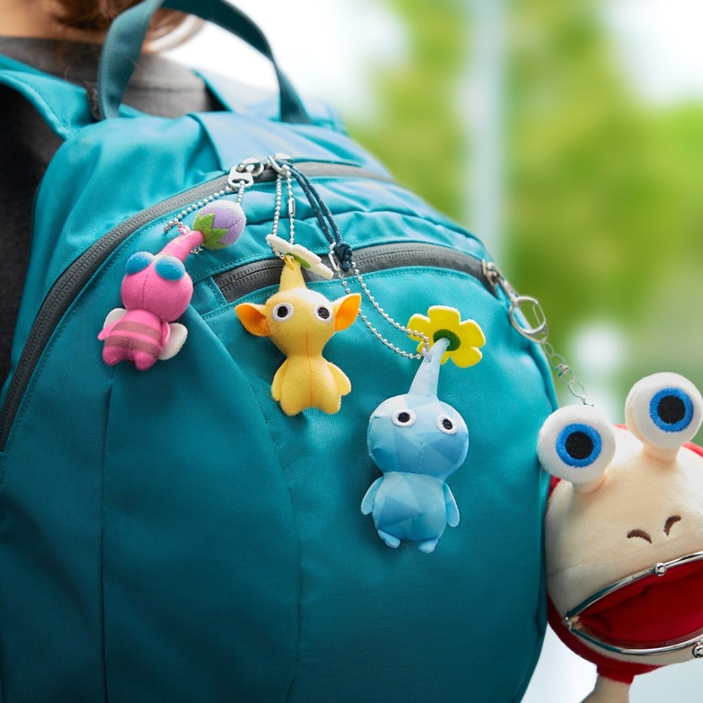 現貨 正版日本任天堂專賣店 皮克敏吊飾 皮克敏徽章別針-細節圖3